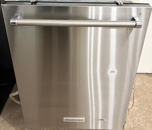 KitchenAid 24" Wide Stainless Steel Dishwasher, Free 60 Day Warranty*