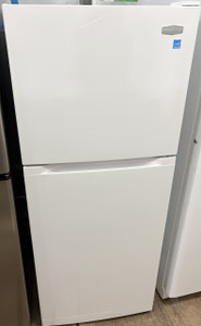Marathon 24" Wide White Fridge With Bottom Freezer, Free 60 Day Warranty