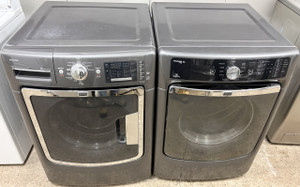 Maytag 27" Wide Matching Front Load Washer and dryer Set, Free 60 Day Warranty