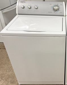 Whirlpool 27" Wide White Top Load Washer Free 60 Day Warranty