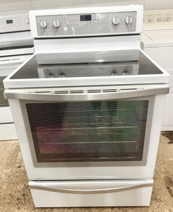 Whirlpool 30" Wide Glass Top Stove, Free 60 Day Warranty