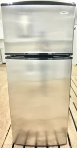 Whirlpool 28" Wide Stainless Steel Apartment Size Fridge, Free 60 Day Warranty