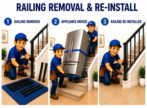 Home Railing Removal/Re-install