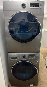 Samsung 24" Wide Front Load Matching Washer and Dryer, Free 60 Day Warranty