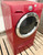 Frigidaire 27" Wide Red Front Load Washer With Free Pedestal, Free 60 Day Warranty