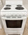 GE 24" Wide White Coil Top Apartment Size Stove, Free 60 Day Warranty*