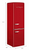Unique Appliances 21.6" Wide Red Retro Fridge, Free 60 Day Warranty