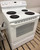 GE 30" Wide White Coil Top Stove, Free 60 Day Warranty