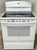 GE 30" Wide White Glass Top Stove, Free 60 Day Warranty