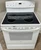 GE 30" Wide White Glass Top Stove, Free 60 Day Warranty