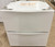 Universal White Pedestal Drawers 27" Wide