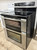 Whirlpool 30" Wide Stainless Steel Double Oven Glass Top Stove, Free 60 Day Warranty