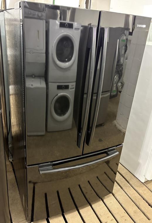 Samsung 36” Wide Black French Door Fridge With Ice Maker, Free 60 Day Warranty