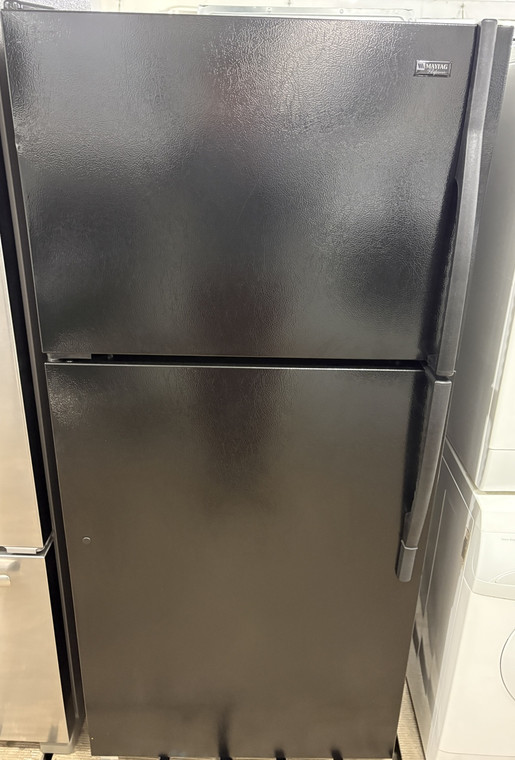 Maytag 30" Wide Black Fridge, Free 60 Day Warranty
