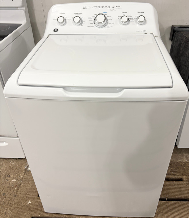 GE 27" Wide White Top Load HE Washer, Free 60 Day Warranty