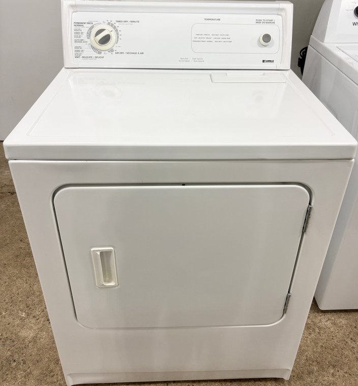 Kenmore 29" Wide White Heavy Duty Dryer, Free 60 Day Warranty
