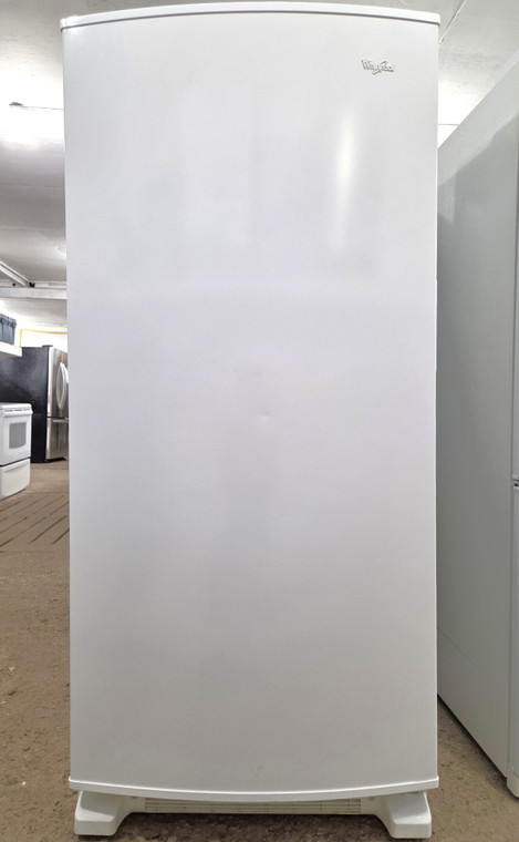 Whirlpool 30" Wide White Upright Freezer, Free 60 Day Warranty