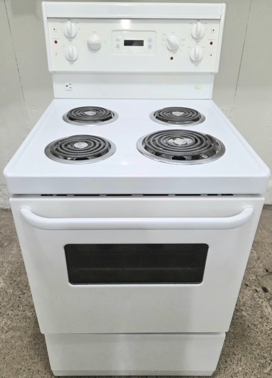 Frigidaire 24" Wide White Coil Top Stove, Free 60 Day Warranty