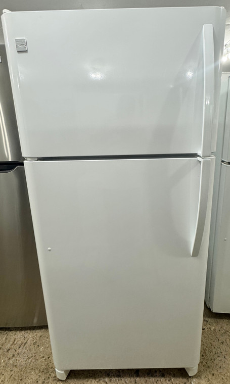 Kenmore 30" Wide White Fridge, Free 60 Day Warranty