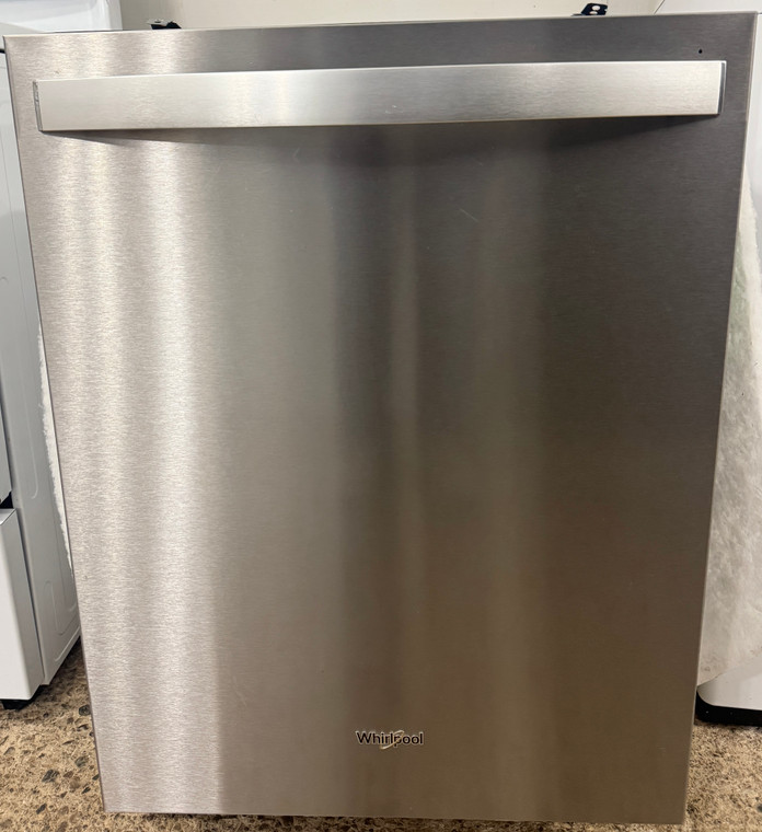 Whirlpool 24" Wide Stainless Steel Dishwasher, Free 60 Day Warranty