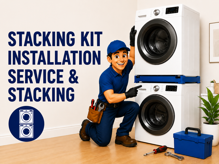 Stacking Kit Installation Service and Stacking
