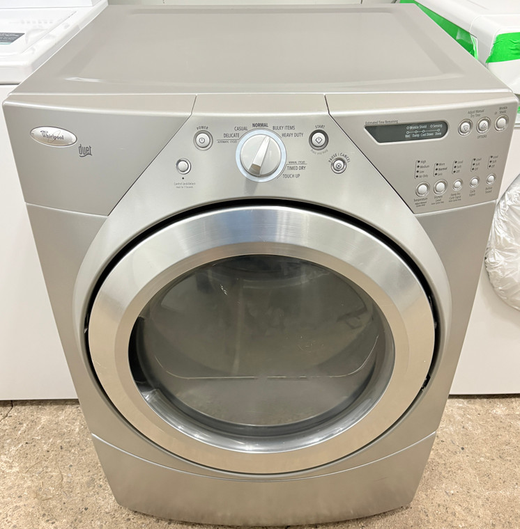 Whirlpool 27" Wide Grey Dryer, Free 60 Day Warranty