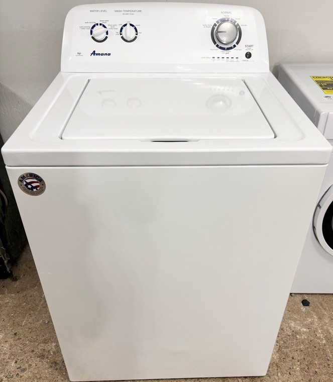 Amana 27" Wide White Top Load Washer, Free 60 Day Warranty 1