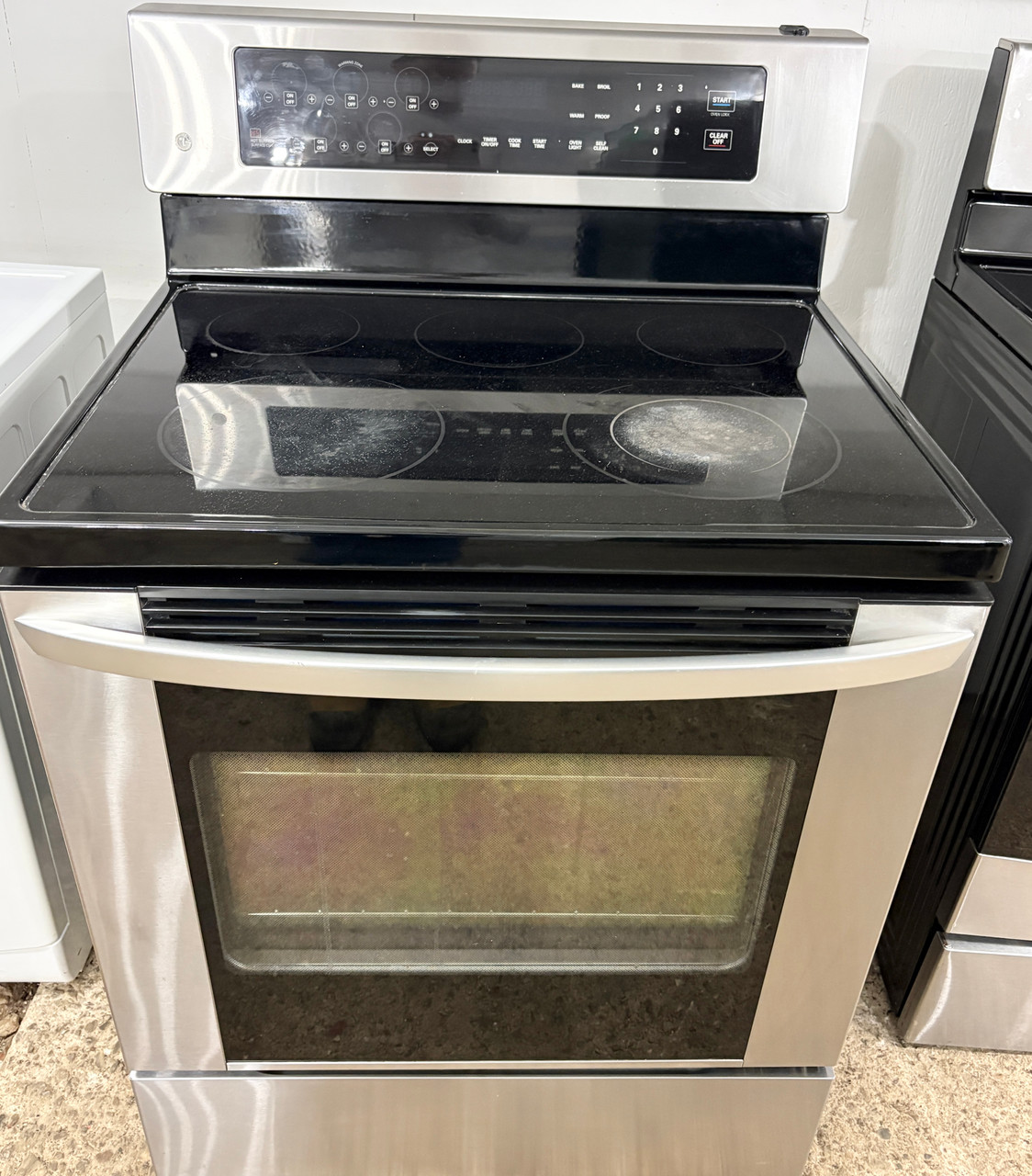 LG 30" Wide Stainless Steel Glass Top Stove, Free 60 Day Warranty