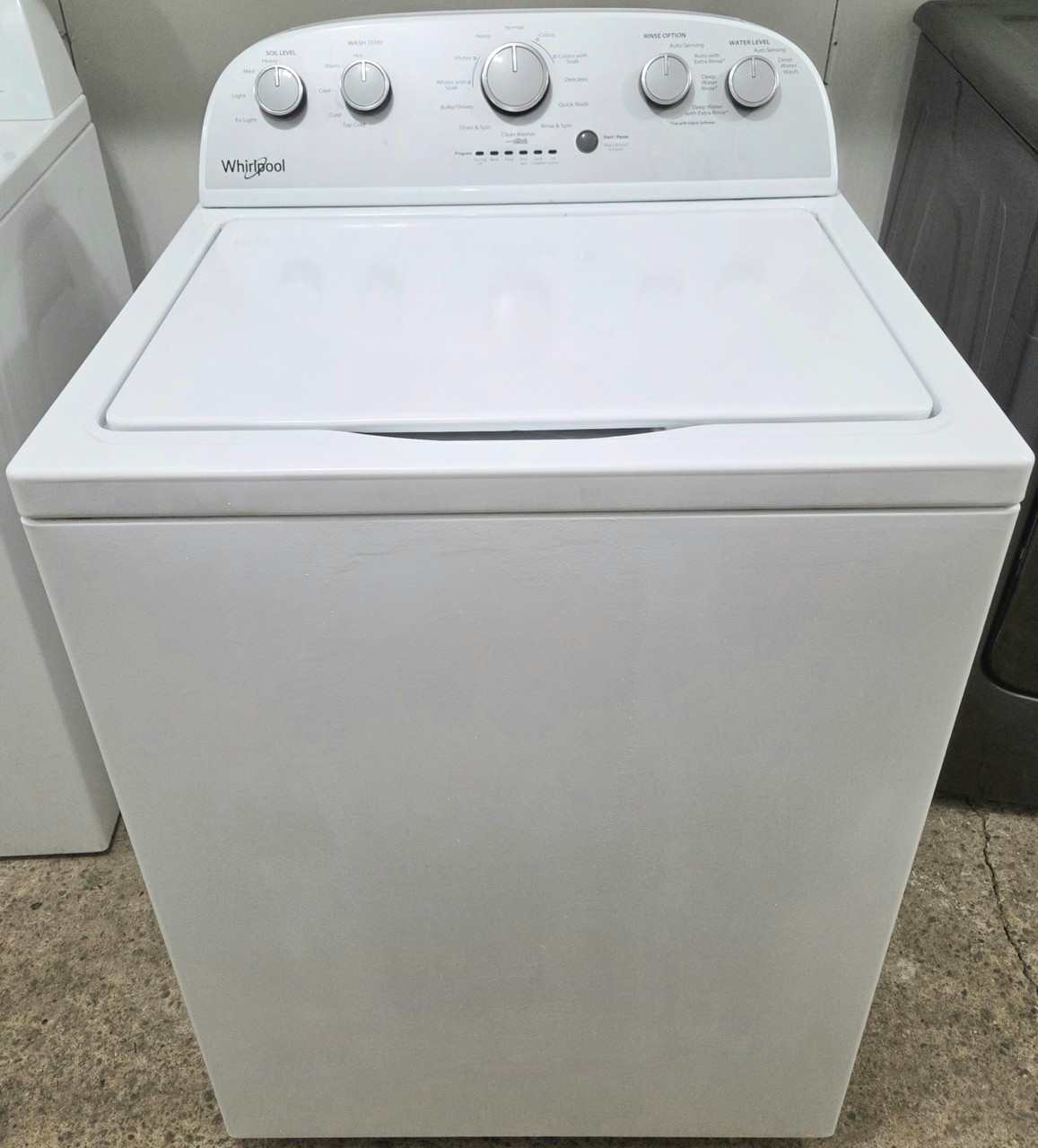 Whirlpool 27" Wide White Top Load Washer, Free 60 Day Warranty