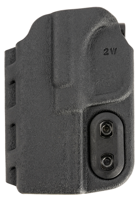 DeSantis Gunhide 137KJ2WZ0 Slim-Tuk  IWB Black Kydex Belt Clip Fits Springfield Hellcat Pro Belt 1.75" Wide Ambidextrous
