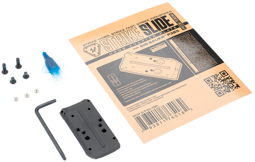 Strike Industries P365RMR Strike Slide Adapter Plate Black 5.80" Long Compatible w/ SI Strike P365 Slide