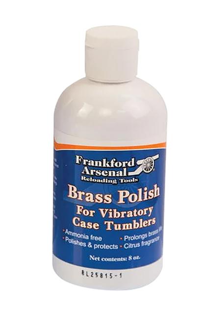 Frankford Arsenal 887335 Quick-N-Ez Brass Polish 8 oz Squeeze Bottle