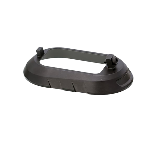 Tyrant CNC TDP320MWBLACKBLACK  Magwell Fits Sig P320 Black Aluminum
