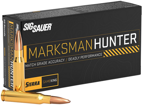 Sig Sauer E3006GK16520 Marksman Hunter  30-06Springfield 165gr 20 Per Box/10 Case