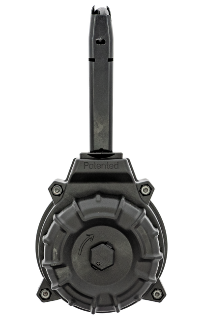 ProMag DRMA94   50rd Drum 9mm Fits Taurus TH9 Black DuPont Zytel Polymer