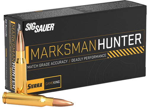 Sig Sauer E3WMGK16520 Marksman Hunter  300WM 165gr 20 Per Box/10 Case