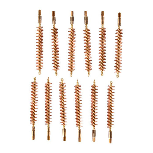 BRONZE RIFLE BORE BRUSH, 41 CALIBER, 8-32M, 12 PACK