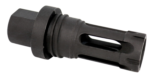 Yankee Hill 4302AKA Phantom Q.D. Flash Hider Black Steel with M14x1 LH Threads for 30 Cal AK-Platform