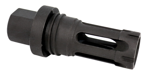 Yankee Hill 4302AKA Phantom Q.D. Flash Hider Black Steel with M14x1 LH Threads for 30 Cal AK-Platform