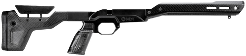 Mdt Sporting Goods Inc 107835BCF HNT26 Chassis System Black Carbon Fiber Fits Howa 1500 SA/ Weatherby Vanguard Compatible w/ AICS Mags Short Action ARCA