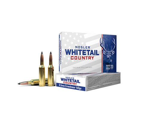Nosler 40105   6.5Creedmoor 140gr Spitzer Boat Tail 20 Per Box/10 Case