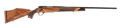 Weatherby MDX01N222RR4T Mark V Deluxe Varmintmaster 22-250 Rem 24" Threaded Barrel, Drilled & Tapped Steel Receiver, Monte Carlo High Gloss Walnut Wood Stock