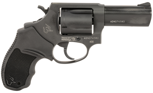 Taurus 2605P31 605 T.O.R.O. Small Frame 357 Mag/38 Special +P 5rd 3" Matte Black Stainless Steel Barrel, Cylinder & Frame, Extended Ejector Rod, Black Rubber Grip, Transfer Bar Safety, Optics Ready