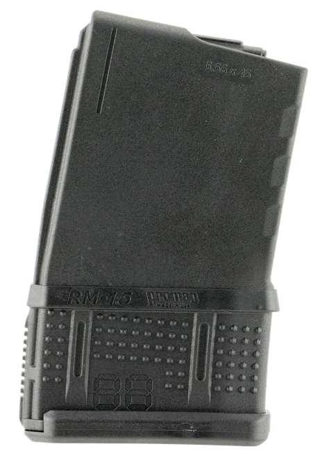 ProMag RM15 Standard  15rd Detachable w/Roller Follower 5.56x45mm Fits AR-15 Black DuPont Zytel Polymer