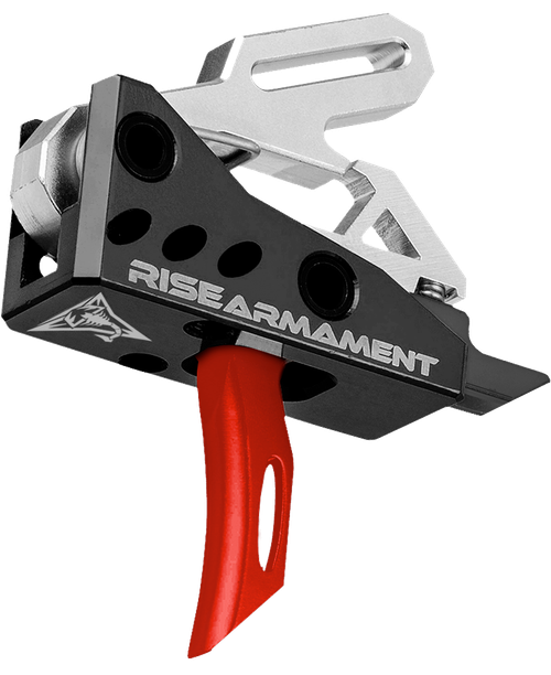 Rise Armament RA535REDARP RA-535 Advanced Performance Black/Red Single-Stage Fits AR-Platform