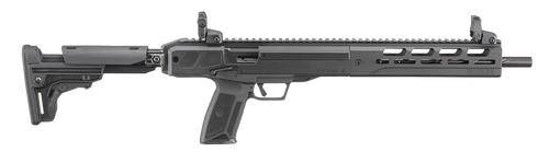 Ruger 19301 LC Carbine  5.7x28mm 10+1 16.25" Black Nitride Fluted Barrel, Black Hard Coat Anodized Aluminum Receiver, M-LOK Handguard, Black Synthetic Fixed Stock