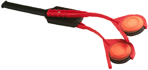 MTM Case-Gard EZDT40 EZ Throw Double Red Polymer Manual Cocking 31" Long Double Ambidextrous Hand