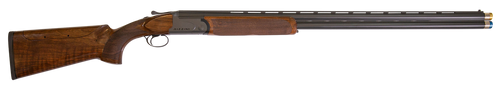 Rizzini USA 260612 BR110 Sporter 12 Gauge 2rd 3" 32" Chrome Lined  Vent Rib Steel Barrel & Frame,   Matte Gray Cerakote, Turkish Walnut Stock, Includes 5 Nickel Coated Extended Choke Tubes & ABS Case