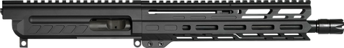 CMMG 99B80E4AB Dissent  9mm Luger 10.50", Left Side Charging Handle, Armor Black, Zeroed Linear Comp, 9.60" M-LOK Handguard, Picatinny End Plate, Fits AR-Platform
