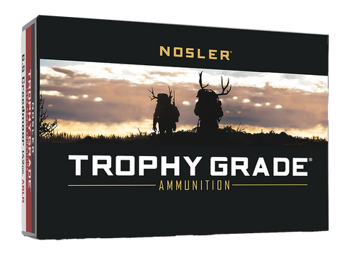 Nosler 60105 Trophy Grade Long-Range 6.5Creedmoor 142gr Nosler Spitzer AccuBond Long Range 20 Per Box/10 Case